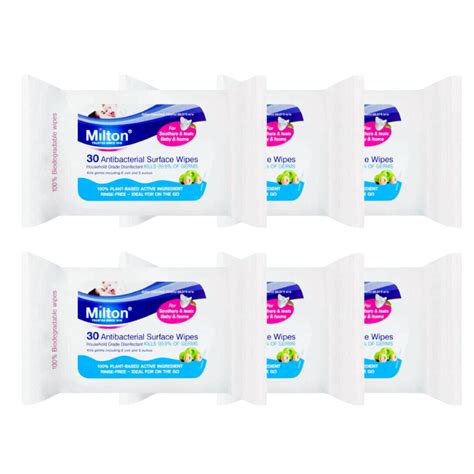 Milton Antibacterial Surface Wipes 30 Wipes Vision Pharmacy