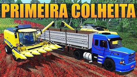 Farming Simulator 2015 Primeira Colheita Sítio Gralha Azul YouTube