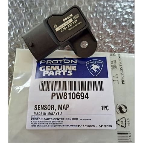 Pw Map Sensor Proton Gen Persona Saga Blm Fl Preve