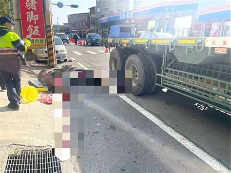 苗栗死亡車禍！騎士捲拖板車輪下亡 Nownews 今日新聞 Line Today