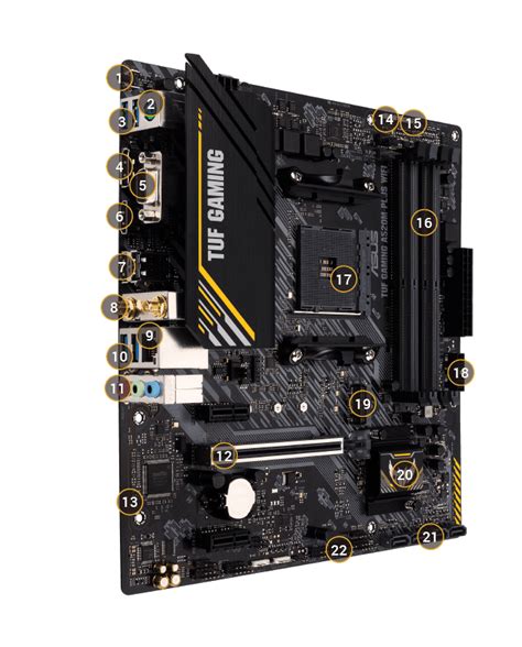 Asus Tuf Gaming A520m Plus Wifi Amd Am4 3rd Gen Ryzen™ Microatx