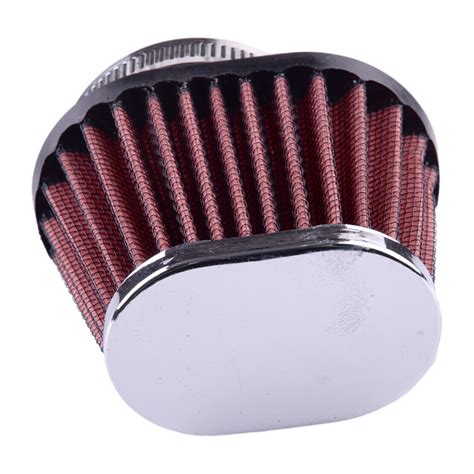 1pcs 51mm Red Car Motorcycle Cone Air Filter Cleaner High Airflow With