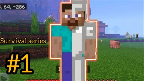 A Journey Of Minecraft Survival Series Pocket Edition Ep