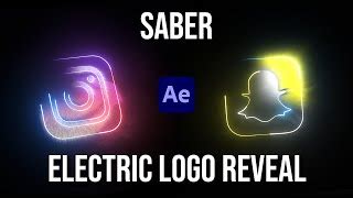 Saber Electric Logo Animation After Effects Tutorial Doovi