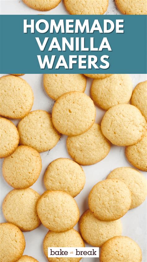 Homemade Vanilla Wafers Easy Vanilla Wafer Cookies Recipe