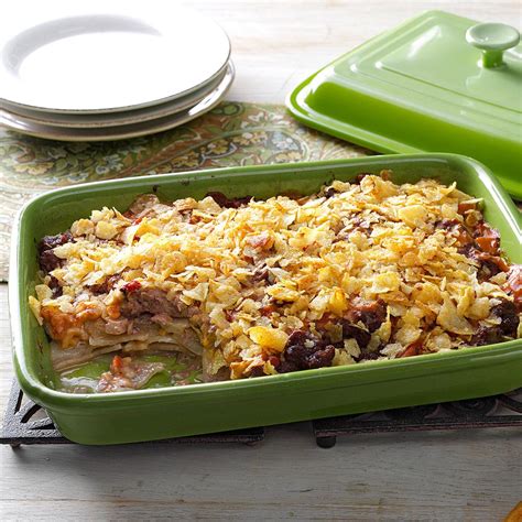Tasty Hamburger Casserole Recipe | Taste of Home