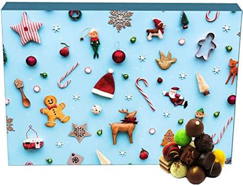 Hallingers Christmas Car Adventskalender Pralinen Geschenk Handmade