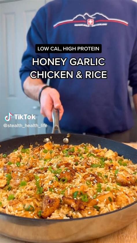 Honey Garlic Chicken And Rice Artofit