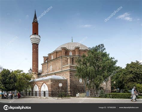 Banya Bashi Mosque Landmark Central Sofia City Bulgaria – Stock ...