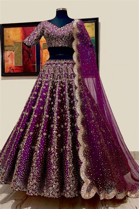 12 Colours Embroidered Bridal Lehengas Size Free Size At Rs 5000 In