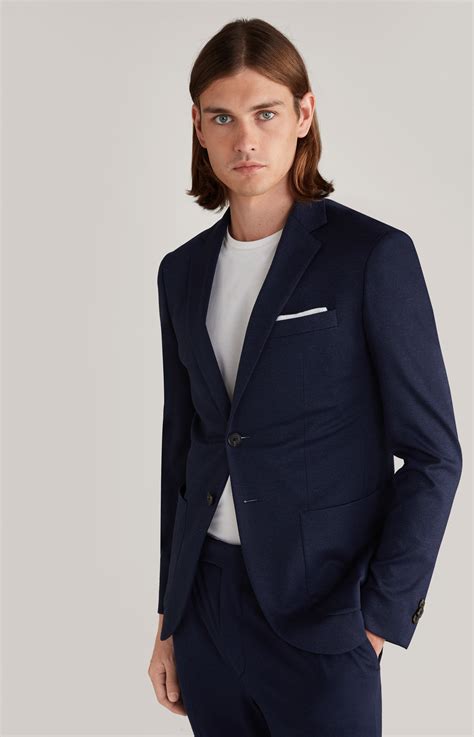 Jersey-Baukasten-Sakko Dash in Navy meliert - im JOOP! Online-Shop