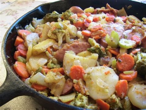 Kielbasa Skillet Supper Recipe