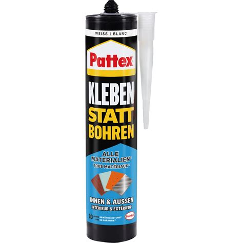 Pattex Montagekleber Kleben Statt Bohren Innen Au En G Kartusche