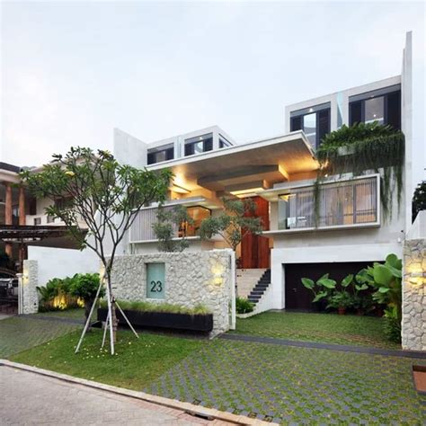 modern family house static house jakarta indonesia