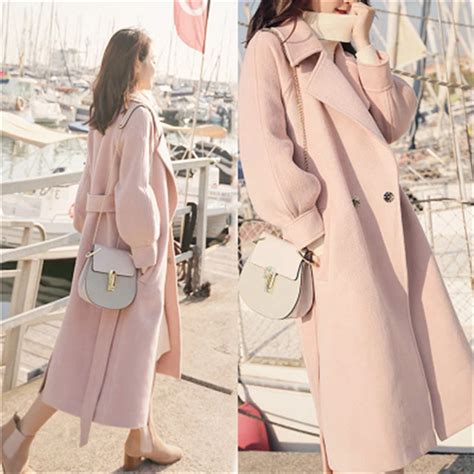 Women Winter Trench Overcoat Coat Trench Coats Large Size Winter