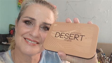 Maquillaje Para Piel Madura Con La Paleta DESERT De Mercadona