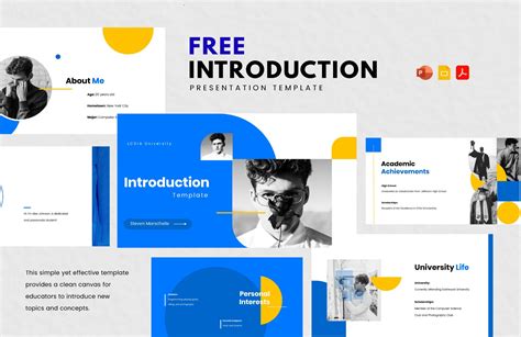 Free Introduction Template - Download in PDF, PowerPoint, Google Slides ...