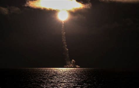 Russia's Nuclear Submarine Test Launches Bulava ICBM