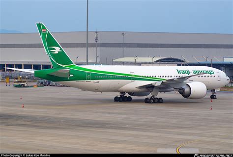 YI AQZ Iraqi Airways Boeing 777 29MLR Photo By Lukas Koo Man Ho ID