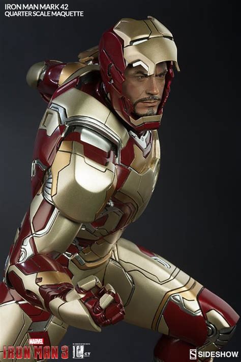 Iron Man Mark Quarter Scale Maquette Ay Pl R N