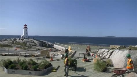 New Viewing Platform Other Renovations At Peggy S Cove Are Almost