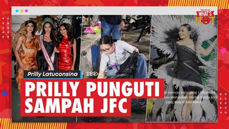 Deretan Artis Di JFC 2023 Prilly Latuconsina Pilih Punguti Sampah Usai