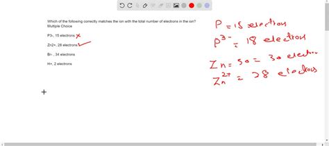 Solved Which Of The Following Correctly Matches The Ion With The Total