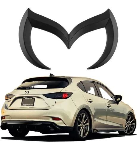 Emblema Mazda Tuning Negro Meses Sin Inter S