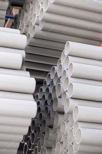 White Round Pvc Pipes For Plumbing Meter Length At Best Price In