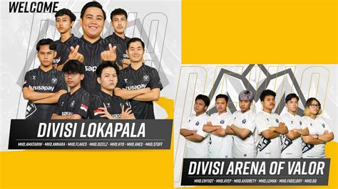 Mahadewa Umumkan Roster Baru Untuk Divisi AOV Dan Lokapala