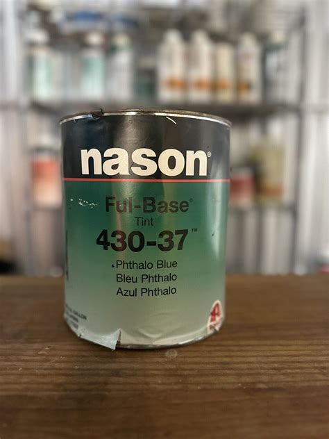 Axalta Dupont Cromax Nason Ful-Base Tint 430-37 Phthalo Blue 1 Gal for