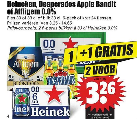 Heineken Desperados Apple Bandit Of Affligem 0 0 1 1 Gratis