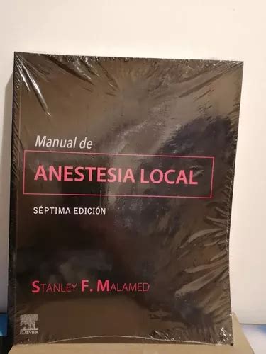 Malamed Manual De Anestesia Local 7 Ed Original Y MercadoLibre