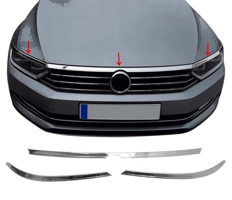 Listwa Atrapy Przedniej Grill VW PASSAT B8 2015 12319816337