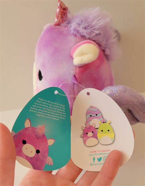 5 Willow The Unicorn Squishmallow Etsy