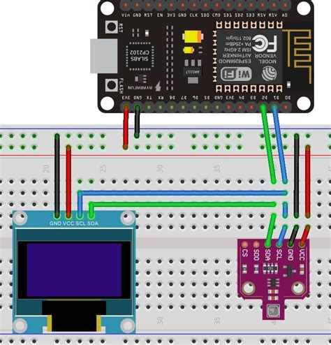 Bme680 Esp8266 Nodemcu Using Arduino Ide Display Values On Oled 22680