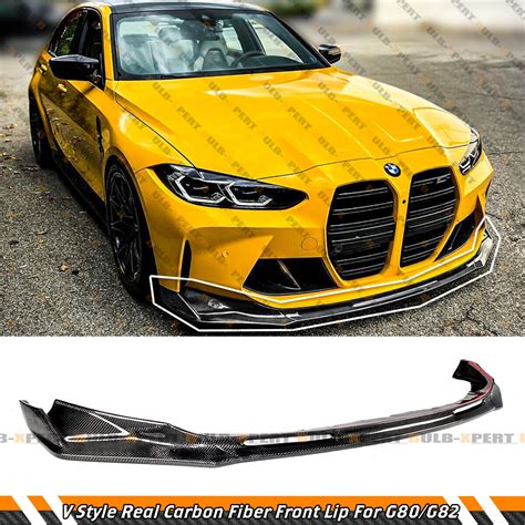 For Bmw G M G M Mh Style Real Carbon Fiber Front Bumper