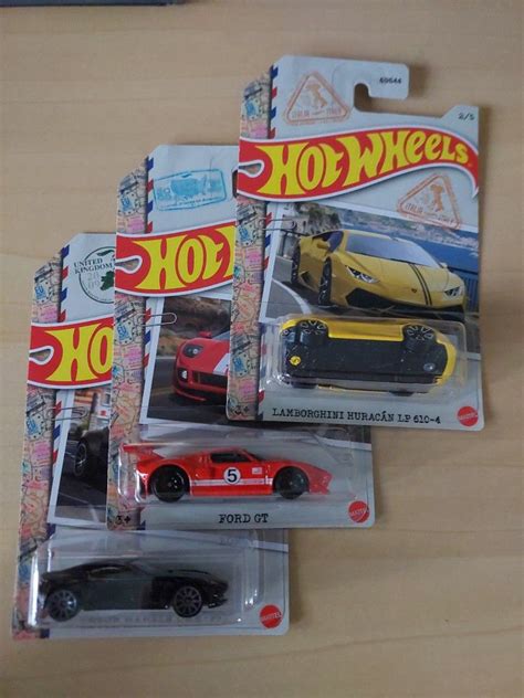 Hot Wheels INTERNATIONAL SUPERCAR MAINLINE SET RARE ASTON MARTIN ONE 77 FORD GT LAMBORGHINI