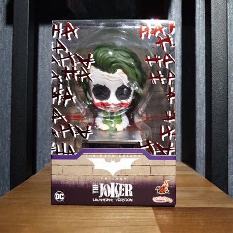 Hot toys Cosbaby joker laughing version 興趣及遊戲 玩具 遊戲類 Carousell