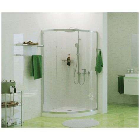 Душевой уголок четверть круга 90х90 см хром Wasserkraft Main 41S01 ...