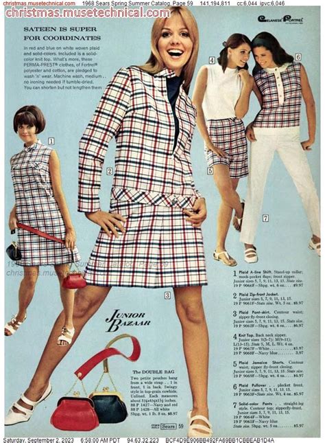 1968 Sears Spring Summer Catalog Page 59 Catalogs And Wishbooks 60s