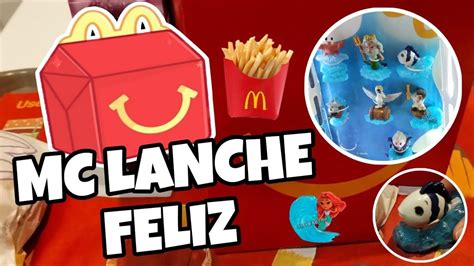 MC LANCHE FELIZ JUNHO 2023 A PEQUENA SEREIA DISNEY Mcdonald S