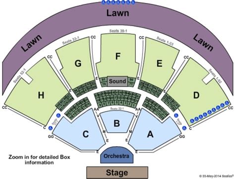 Ruoff Music Center Seating Chart