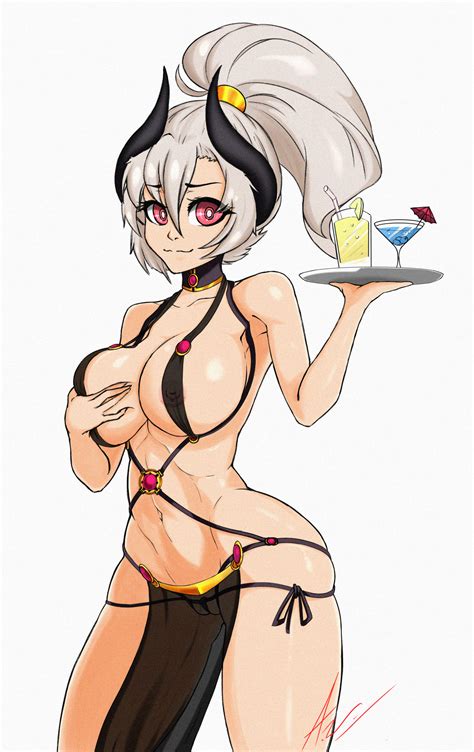 Candid Waitress By Allanel Hentai Foundry