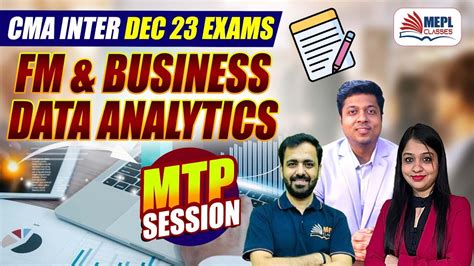 CMA Inter Dec 23 FM Business Data Analytics MTP Session MEPL