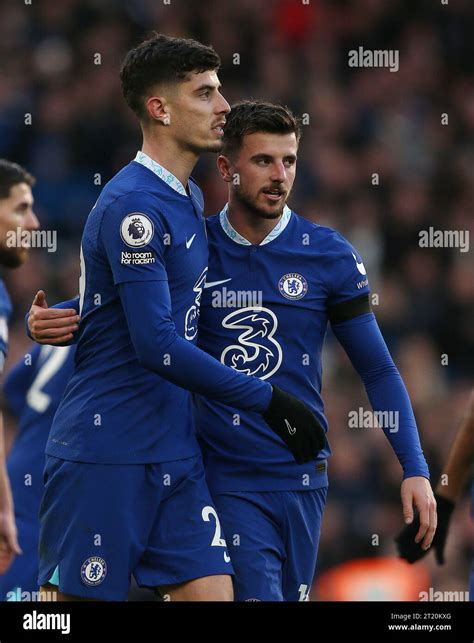 Goal 1 0 Kai Havertz Of Chelsea Goal Celebration With Mason Mount Of Chelsea Chelsea V