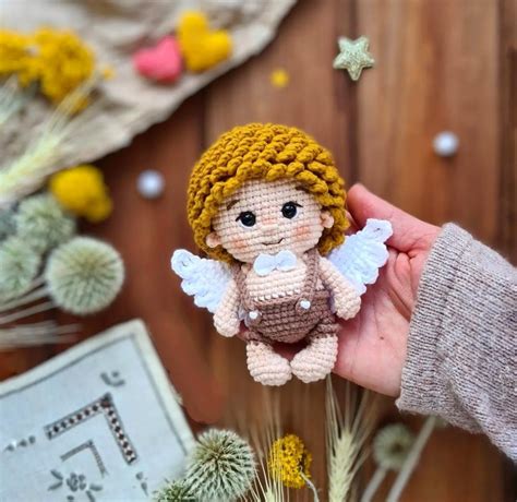 Anjo Amigurumi Receita Elo Produtos Especiais