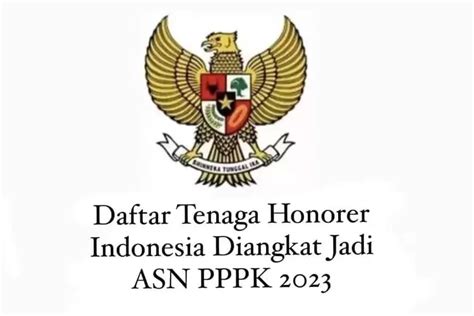 DATA TERLAMPIR Nama Honorer Lengkap Dengan Jabatan Lolos ASN PPPK 2023