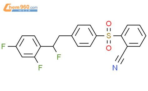 877867 98 6 Benzonitrile 2 4 2 2 4 Difluorophenyl 2 Fluoroethyl