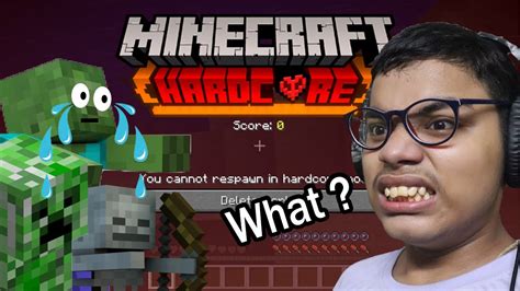 Minecraft But I Am In Hardcore Minecraft Hardcore Youtube